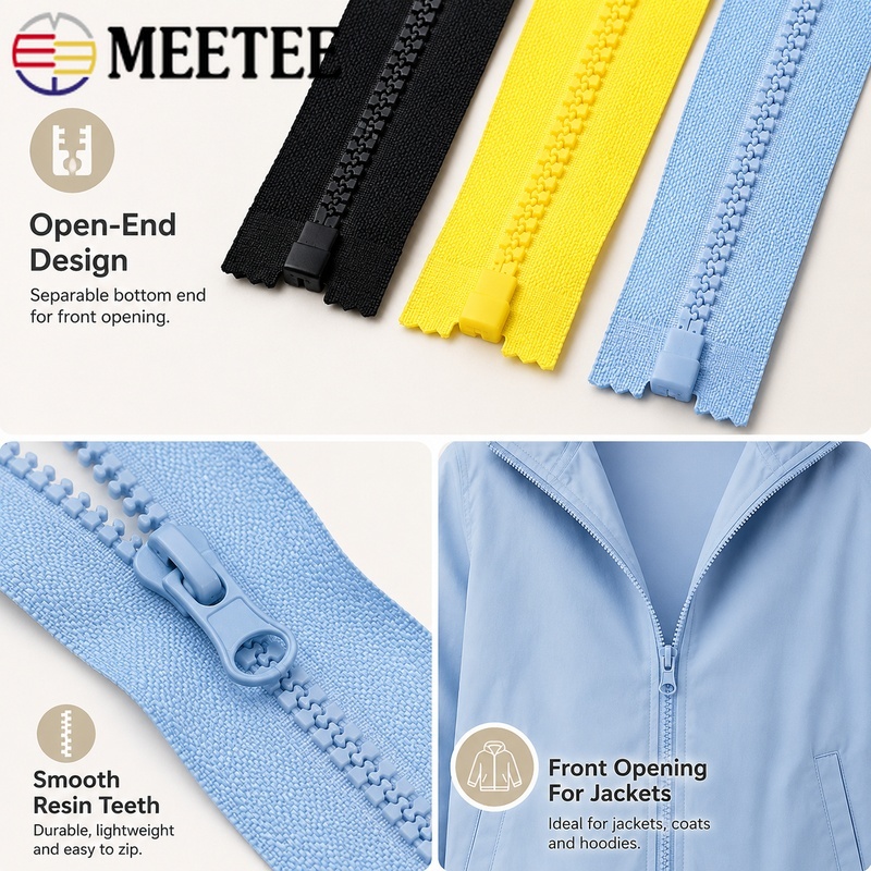 Sewing Front Zipper - 5 sztuk 40-120 cm 5 #