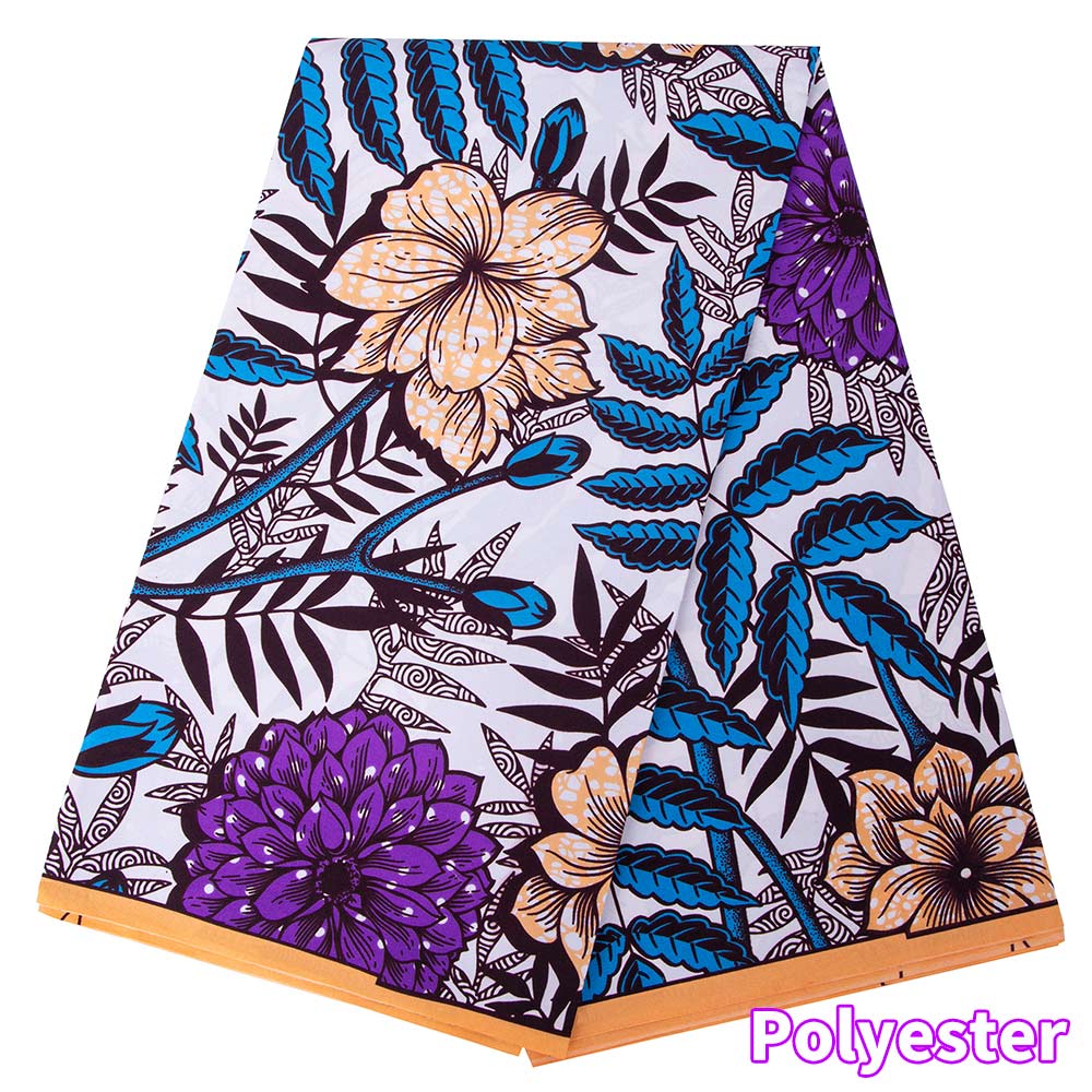 Sewing Batik - Ankara afrykański nadruk Batik Pagne prawdziwa