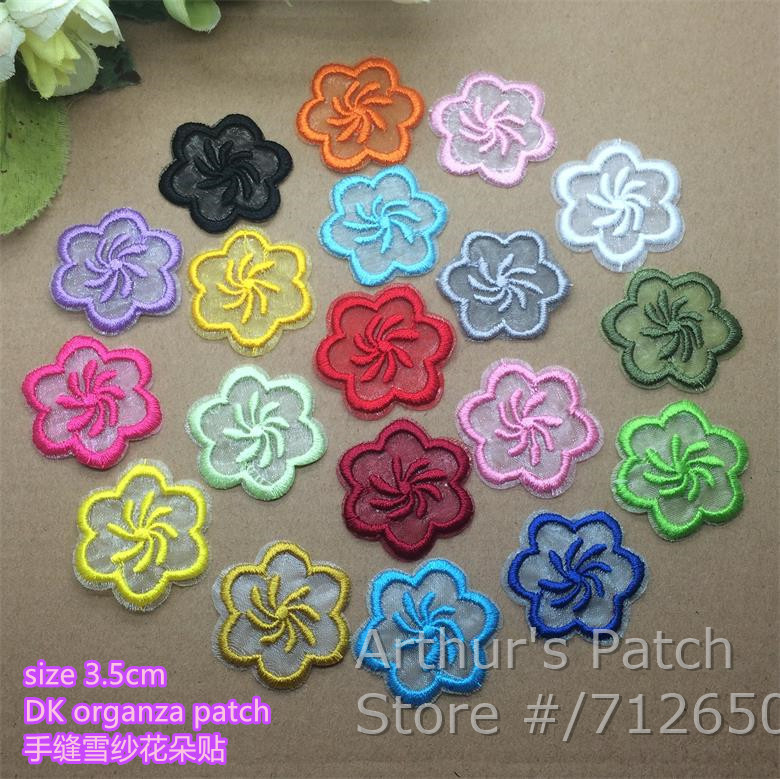 Sewing Id - New Arrival 10 Pcs Kwiat haftowany