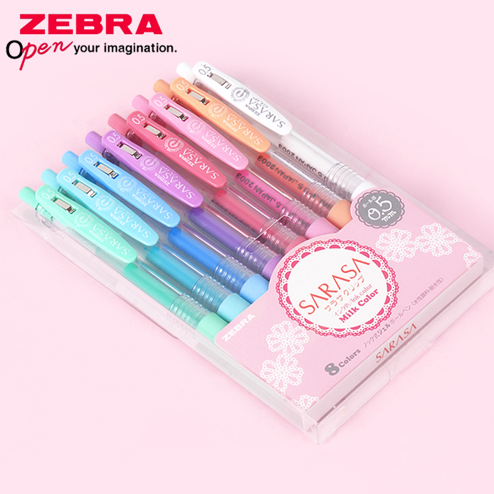 Zebra Pen Mildliner - Zestaw długopisów żelowych Zebra 3/5/8 kolorów