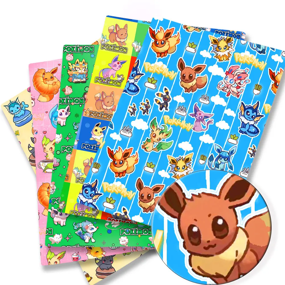 Sewing Production - Pokemon Cartoon Tkanina140 * 50cm Ręcznie