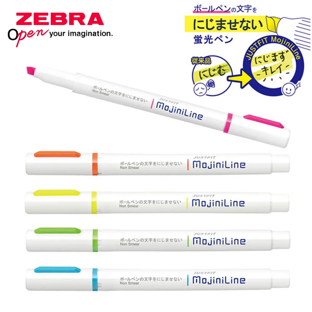 Zebra Pen Mildliner - 4 szt. Japan Zebra zakreślacz pojedynczy