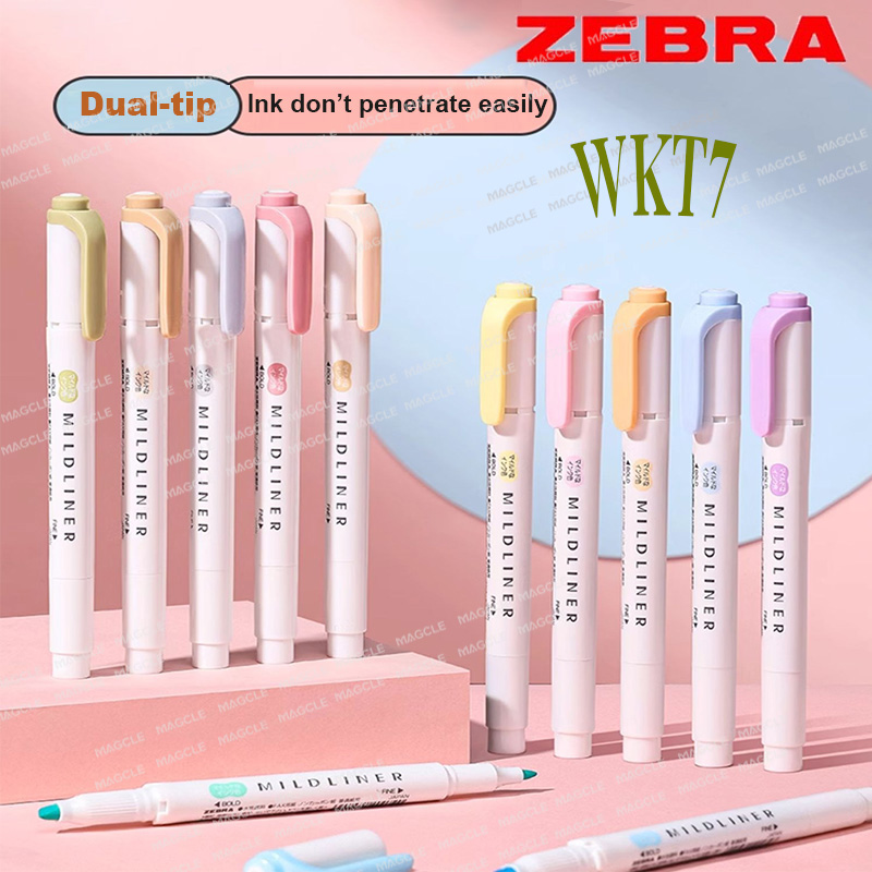 Zebra Pen Mildliner - Zebra 1 szt. Zakreślacz WKT7 MILD