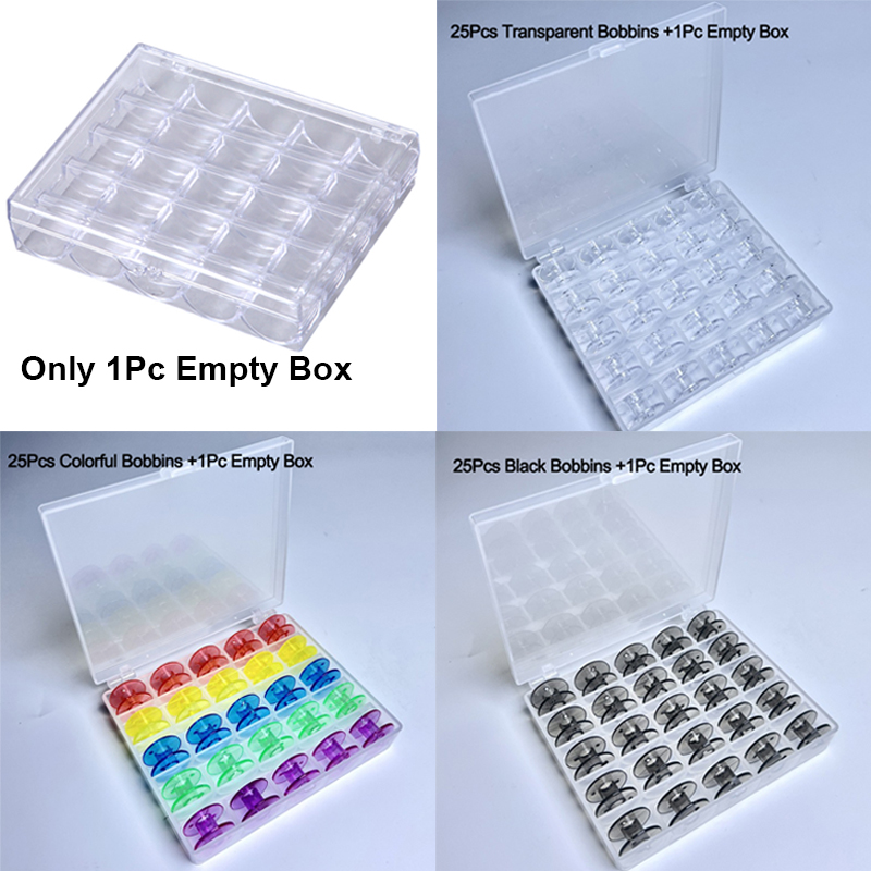Bobbin Organizer Box - 1 szt. Pudełko do przechowywania 25
