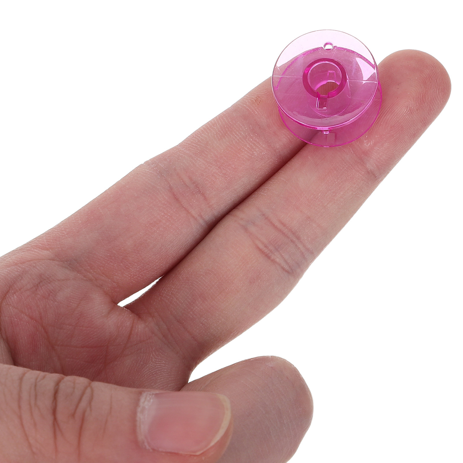 Thread Bobbins Empty - 50 sztuk plastikowych szpulek do haftu,
