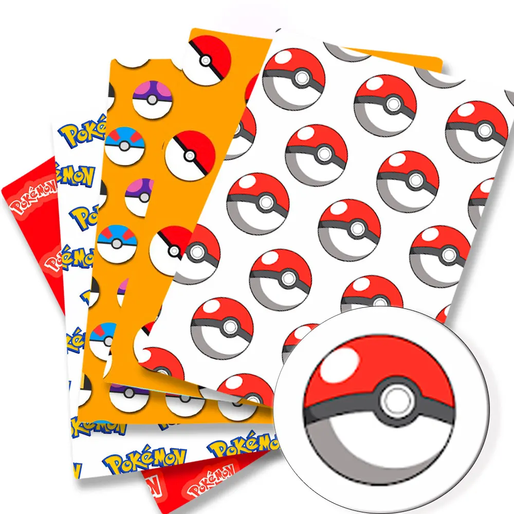 Sewing Production - Pokemon Cartoon Tkanina140 * 50cm Ręcznie