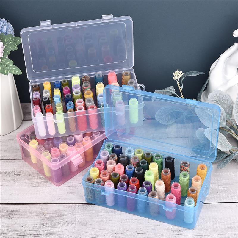 Bobbin Organizer Box - Nowe 42-osiowe pudełko do przechowywania nici