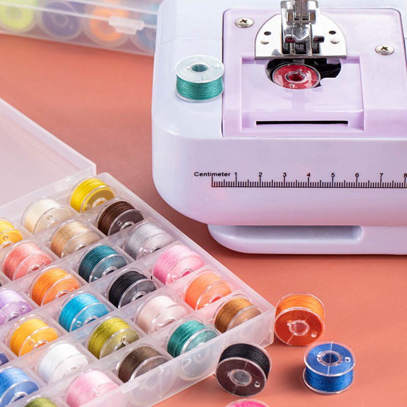 Nowy【Zestaw szpulek do maszyn  – Bobbin Organizer Box recenzja i cena