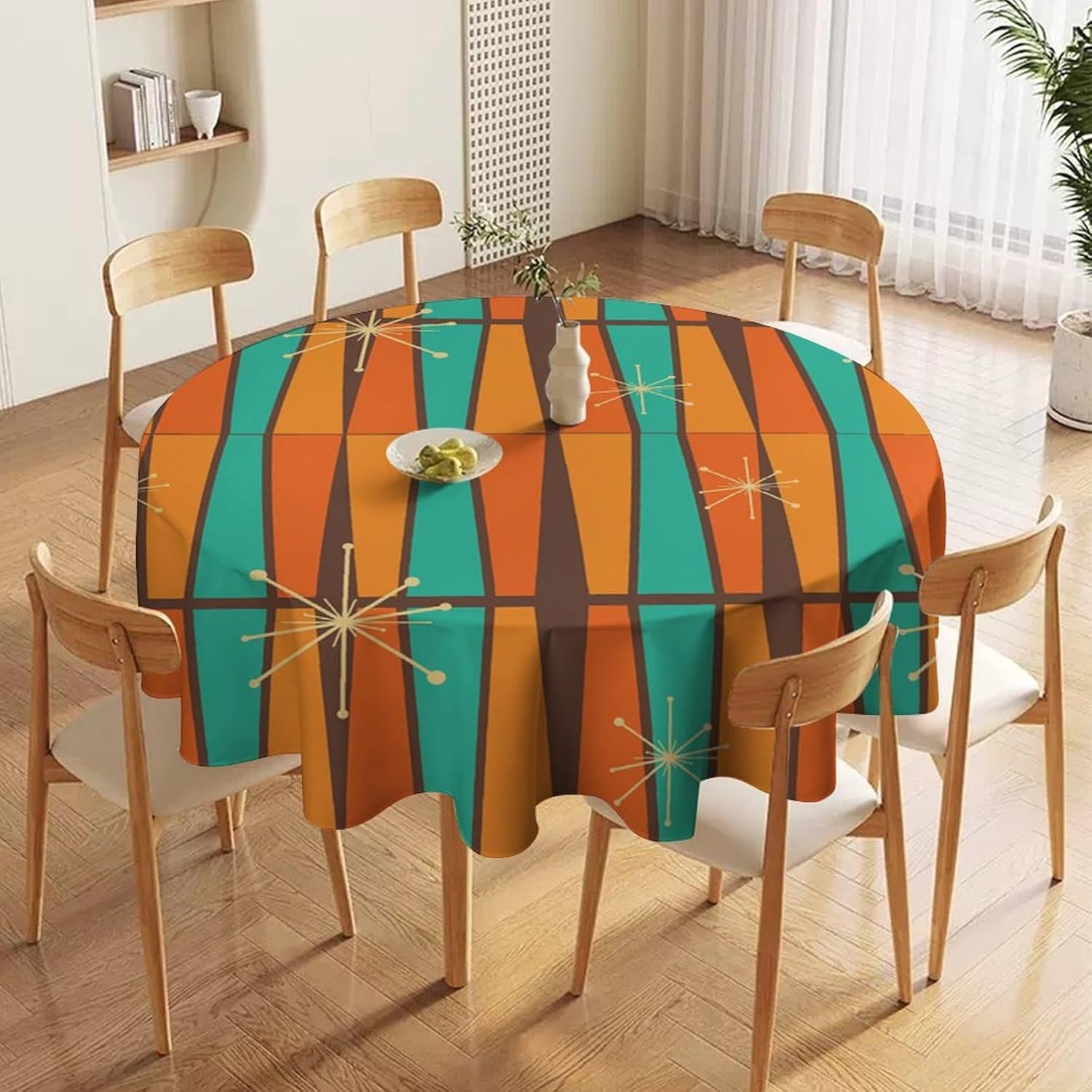 Obrus w stylu Mid-Century Mode – Century Textile & Sewing Supply recenzja i cena