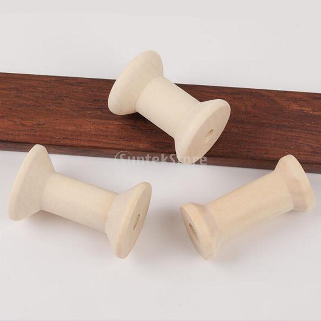 20 szt. Drewniane szpulki na n – Thread Bobbins Empty recenzja i cena