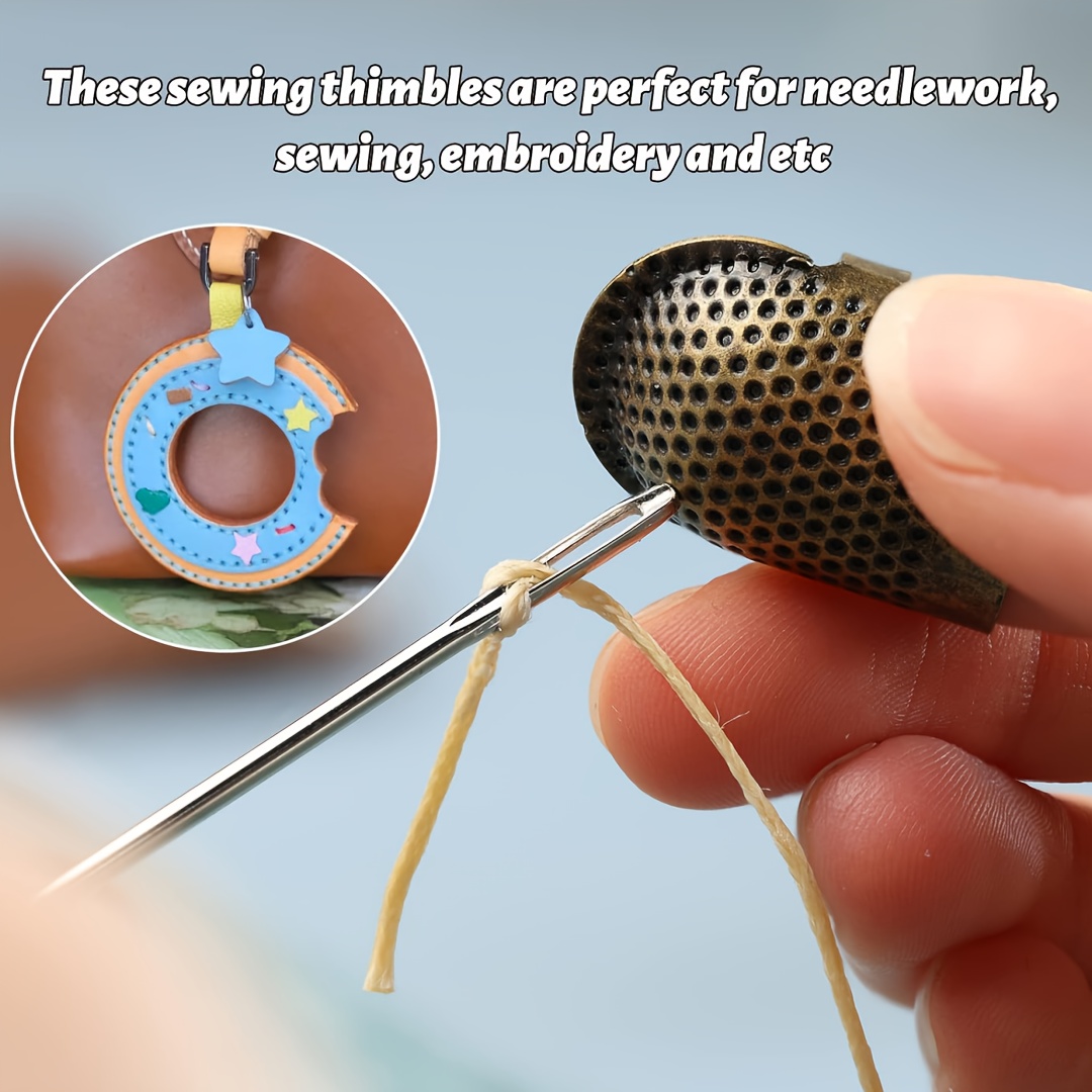 Naparstki do szycia, regulowan – Sewing Thimble Metal recenzja i cena