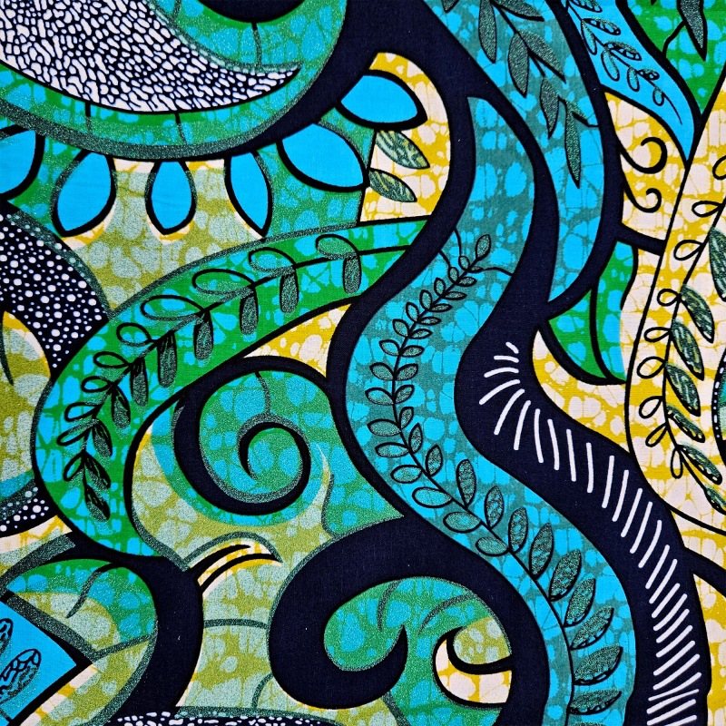 Tkanina w stylu afrykańskim o  – Sewing Batik recenzja i cena