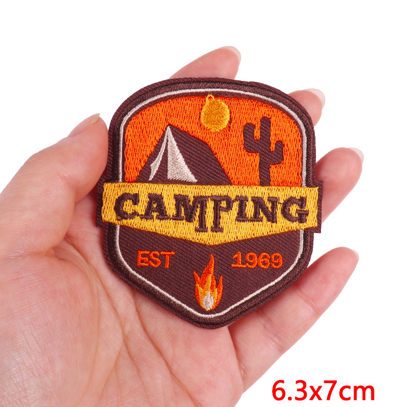 Mountain Camping Adventure haf – Velcro Sew On recenzja i cena