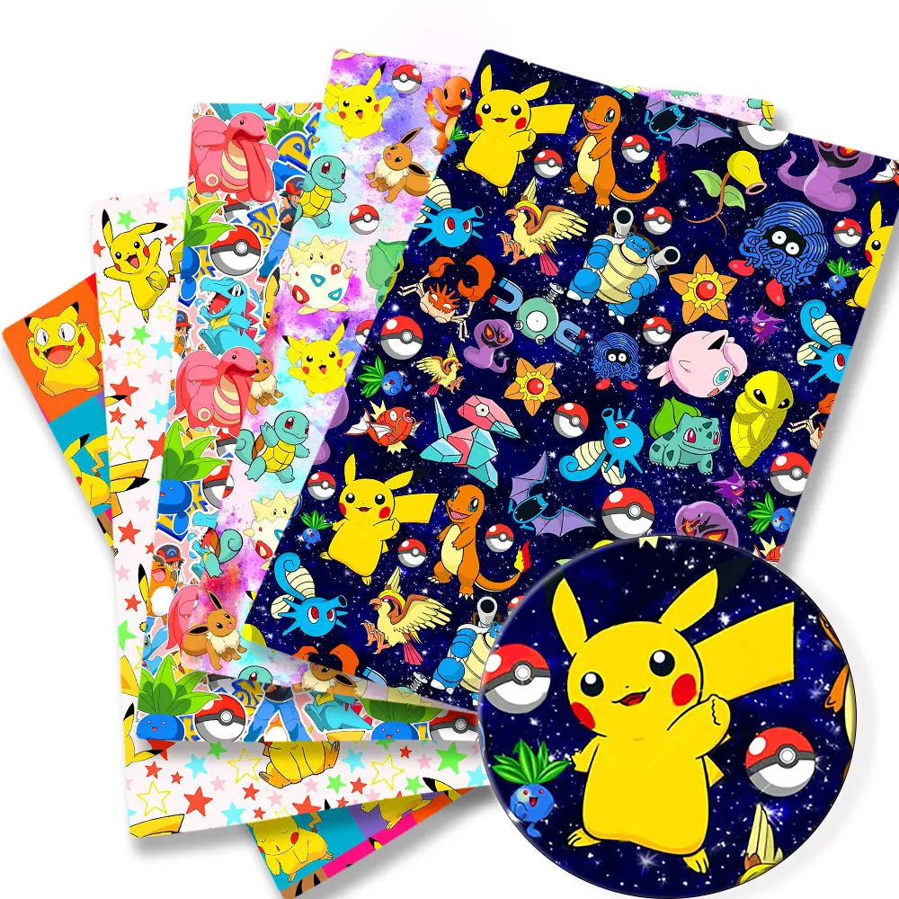 Pokemon Cartoon Fabric140 * 50 – Sewing Production recenzja i cena