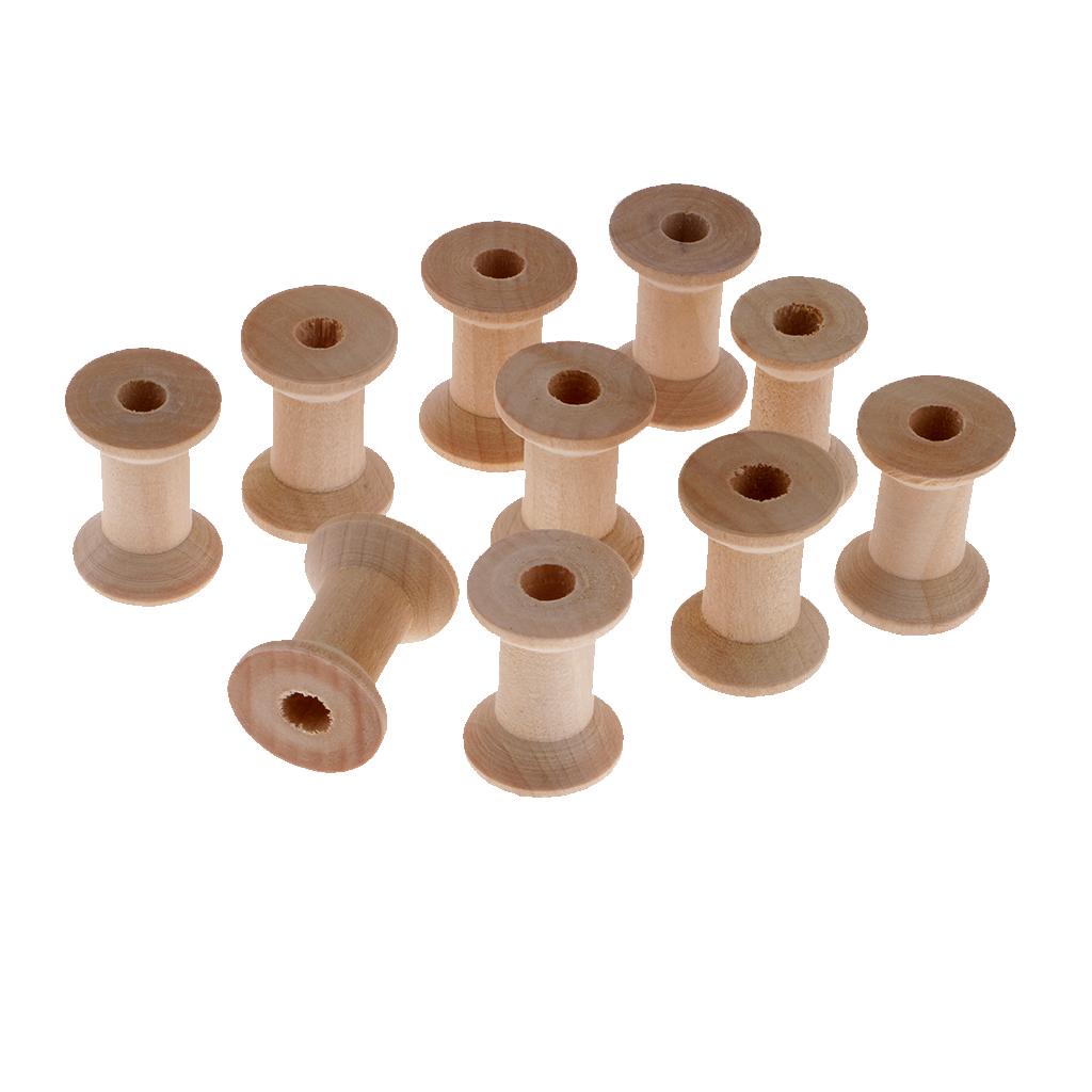 Drewniane puste szpulki na nic – Thread Bobbins Empty recenzja i cena