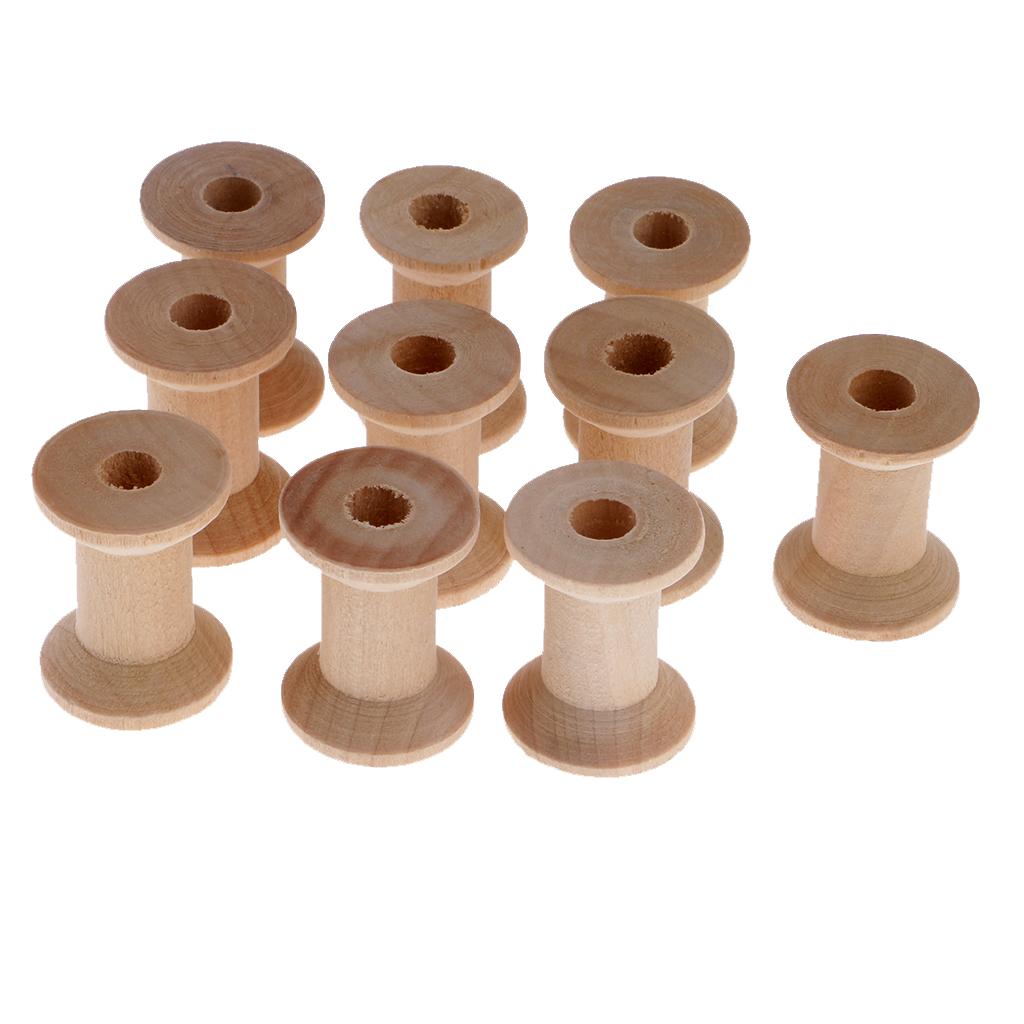 Drewniane puste szpulki na nic – Thread Bobbins Empty recenzja i cena