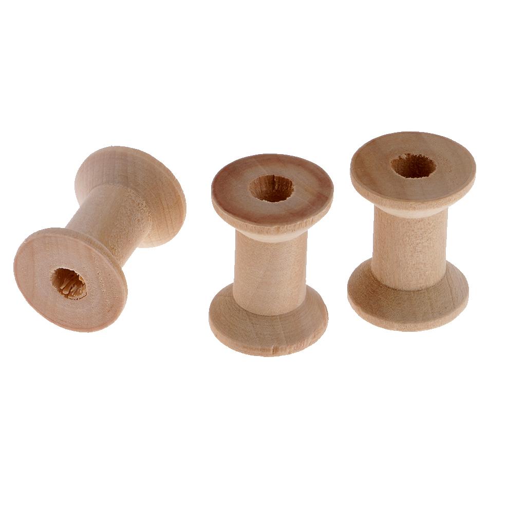 Drewniane puste szpulki na nic – Thread Bobbins Empty recenzja i cena