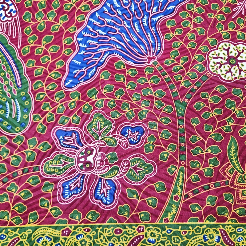 Tkanina bawełniana batik afryk – Sewing Batik recenzja i cena
