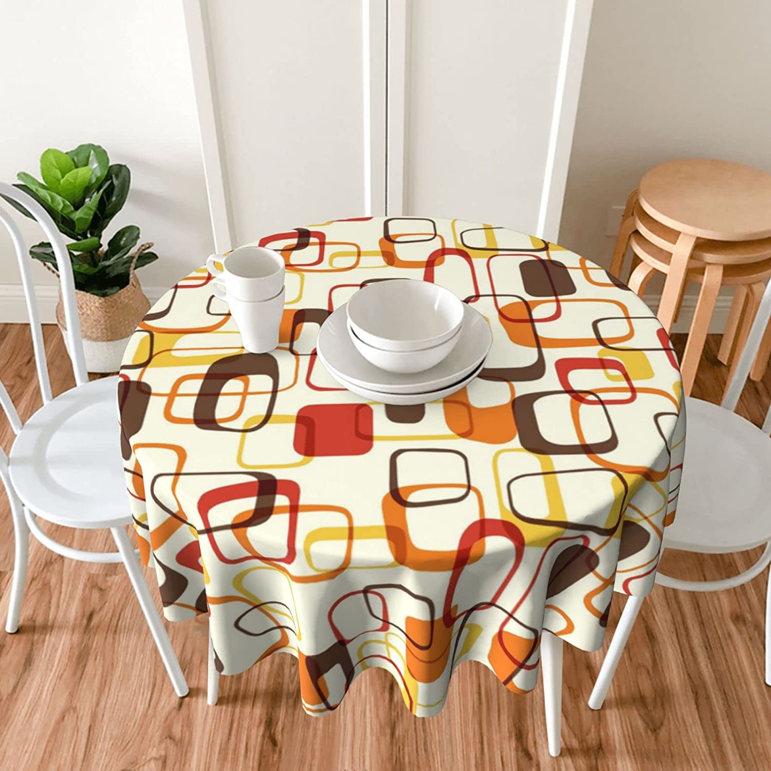 Retro Mid Century geometryczny – Century Textile & Sewing Supply recenzja i cena