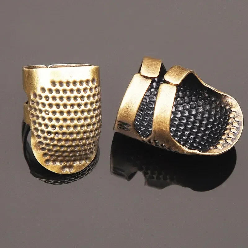 2 szt. Miedziane nakładki na p – Sewing Thimble Metal recenzja i cena