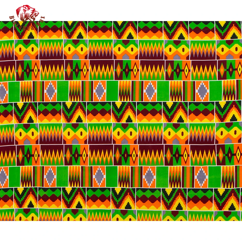 Afrykańska bawełna w jasnych k – Sewing Batik recenzja i cena