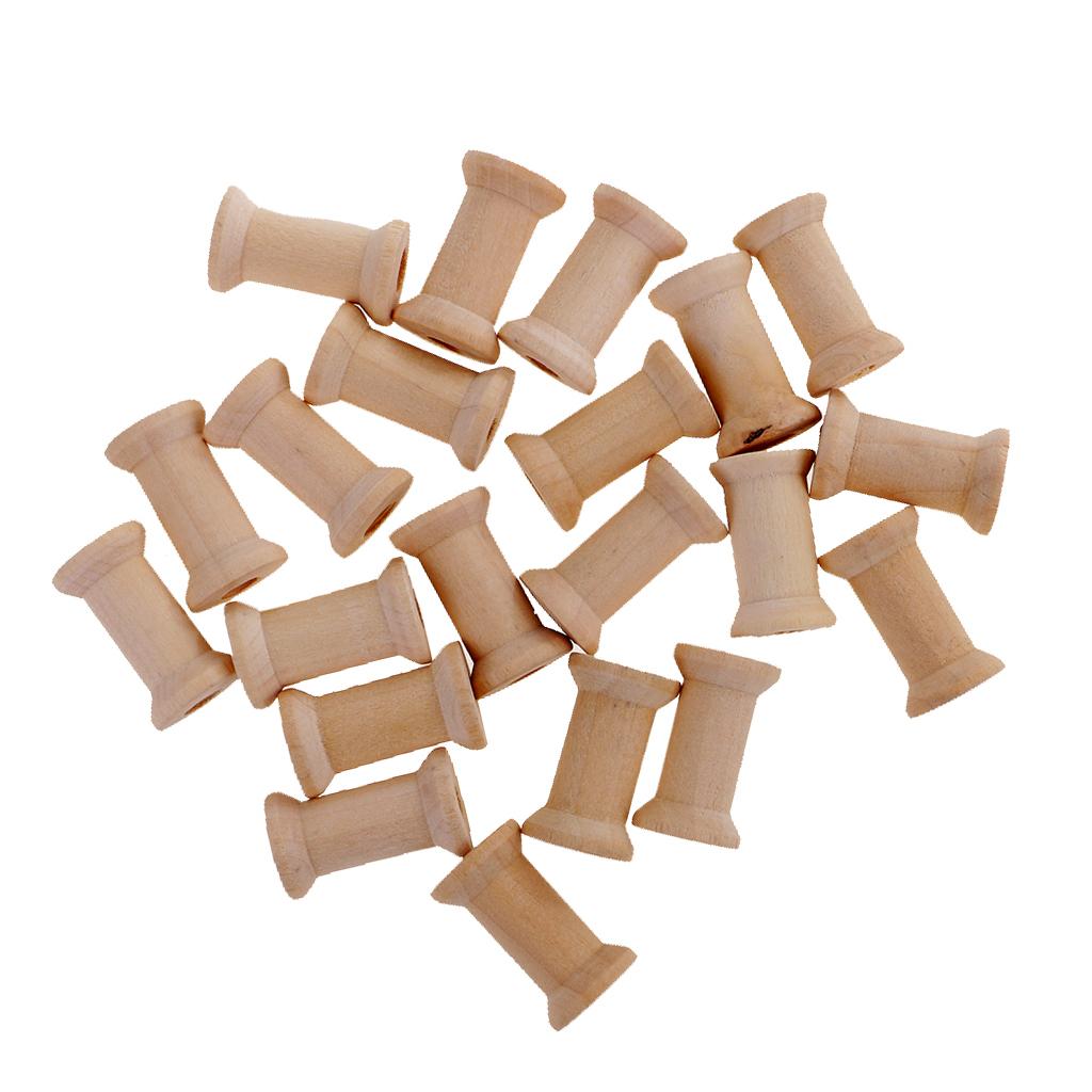 Drewniany Zestaw Pustych Szpul – Thread Bobbins Empty recenzja i cena