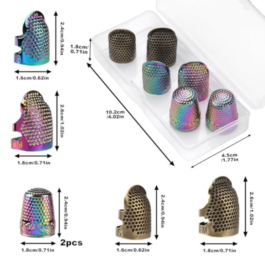 Naparstki do szycia ręcznego,  – Sewing Thimble Metal recenzja i cena