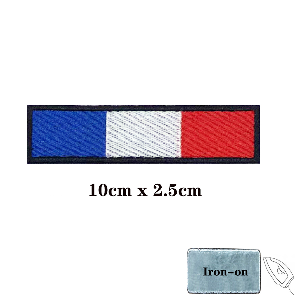 1PC Francja Flaga narodowa Opa – Velcro Sew On recenzja i cena