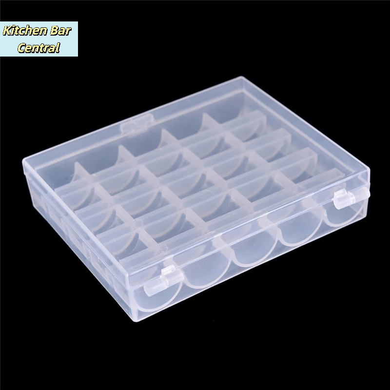 【25 szpulek pustych szpul do m – Bobbin Organizer Box recenzja i cena