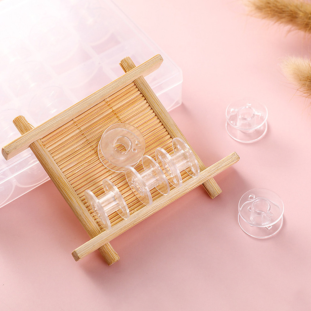 1 Zestaw Przezroczystych Plast – Thread Bobbins Empty recenzja i cena