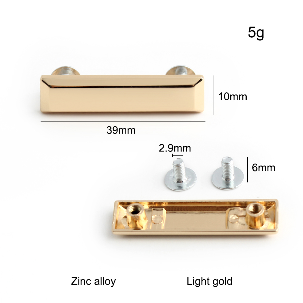 50/100 SZT. Prostokątne Metalo – Sewing Labels recenzja i cena