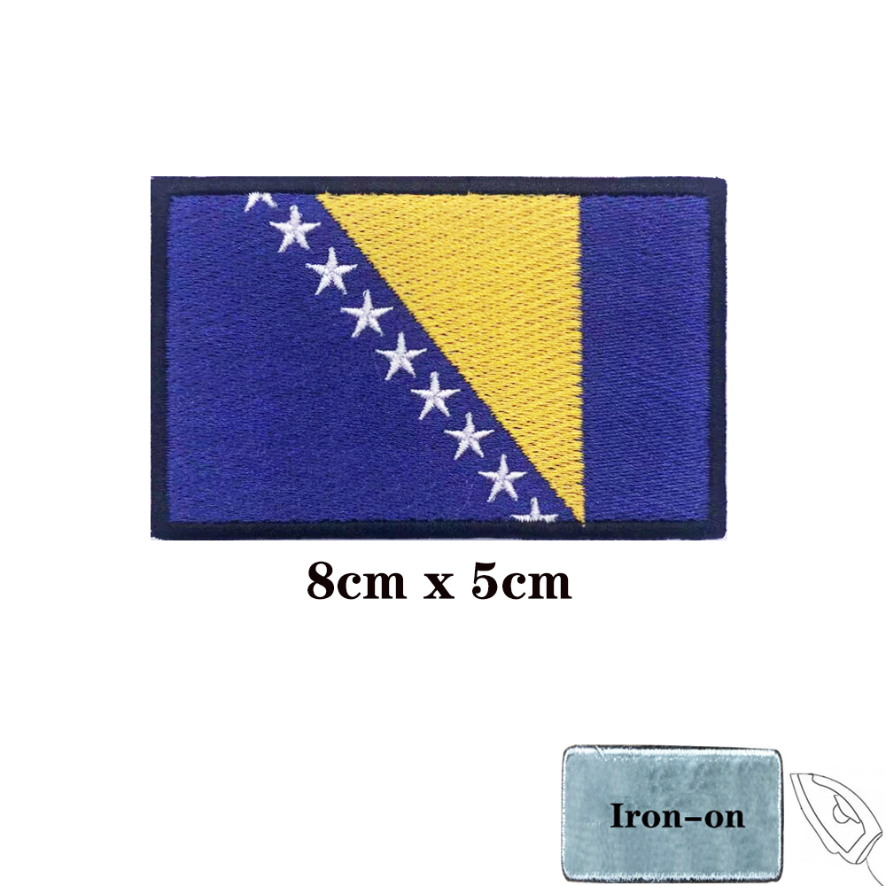 1PC Flaga Bosnyki i Hercegowin – Velcro Sew On recenzja i cena