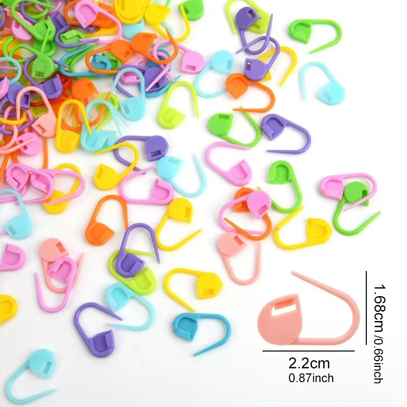 100 szt. Kolorowe Małe Klipsy  – Sewing Production recenzja i cena