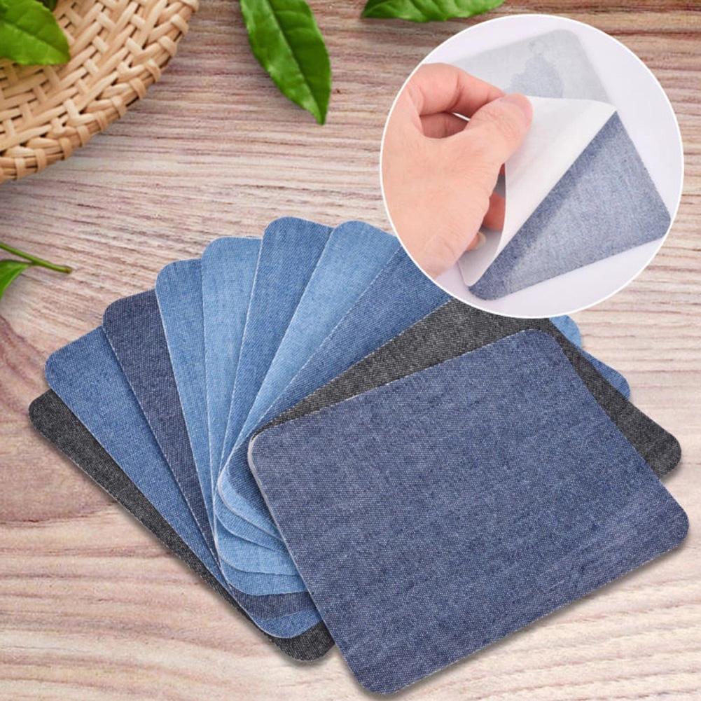 20Pcs Denim Cut Piece Iron On  – Velcro Sew On recenzja i cena