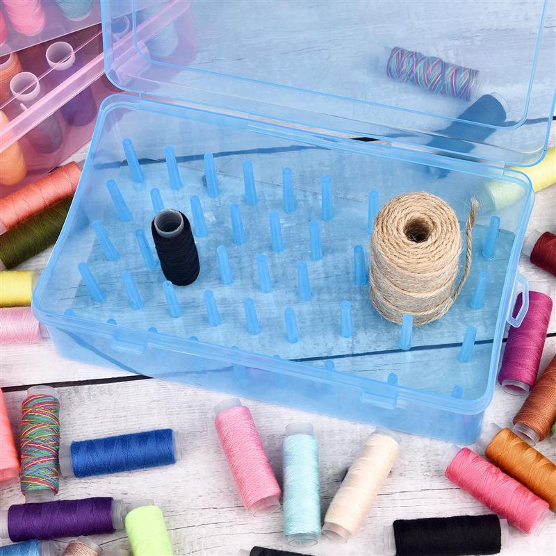 Nowe 42-osiowe pudełko do prze – Bobbin Organizer Box recenzja i cena